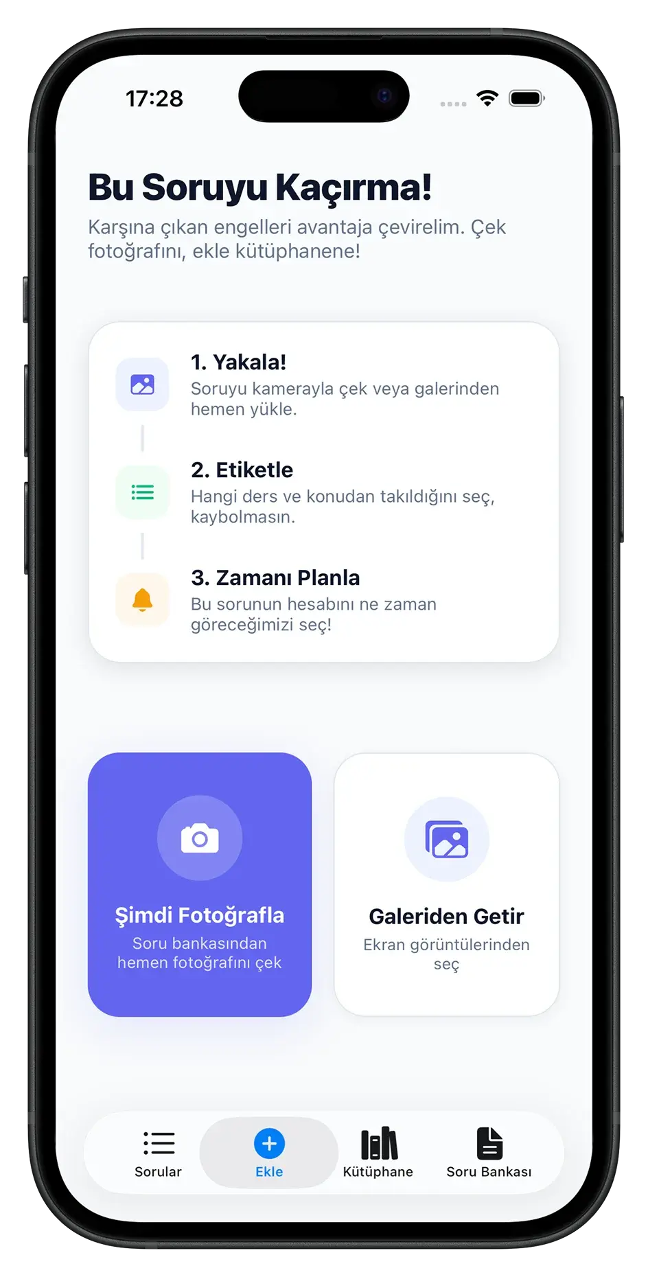 Karga Telefondan Yanlış Defteri Oluşturma Ekranı